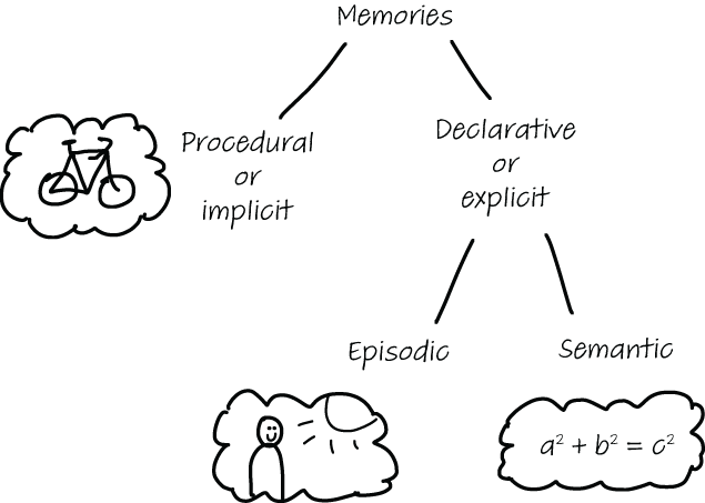 types of memories